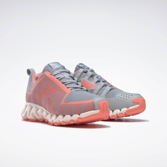 Reebok Zigwild Trail 6 Low Womens Trail Running Shoes Gray Pink S42637 NEW Sz 7 - Picture 3 of 8